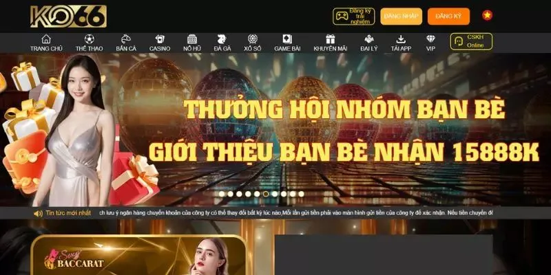 Thêm ngân hàng rút tiền ko66