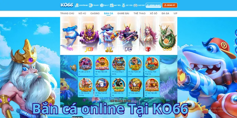 Kho tàng bắn cá KO66